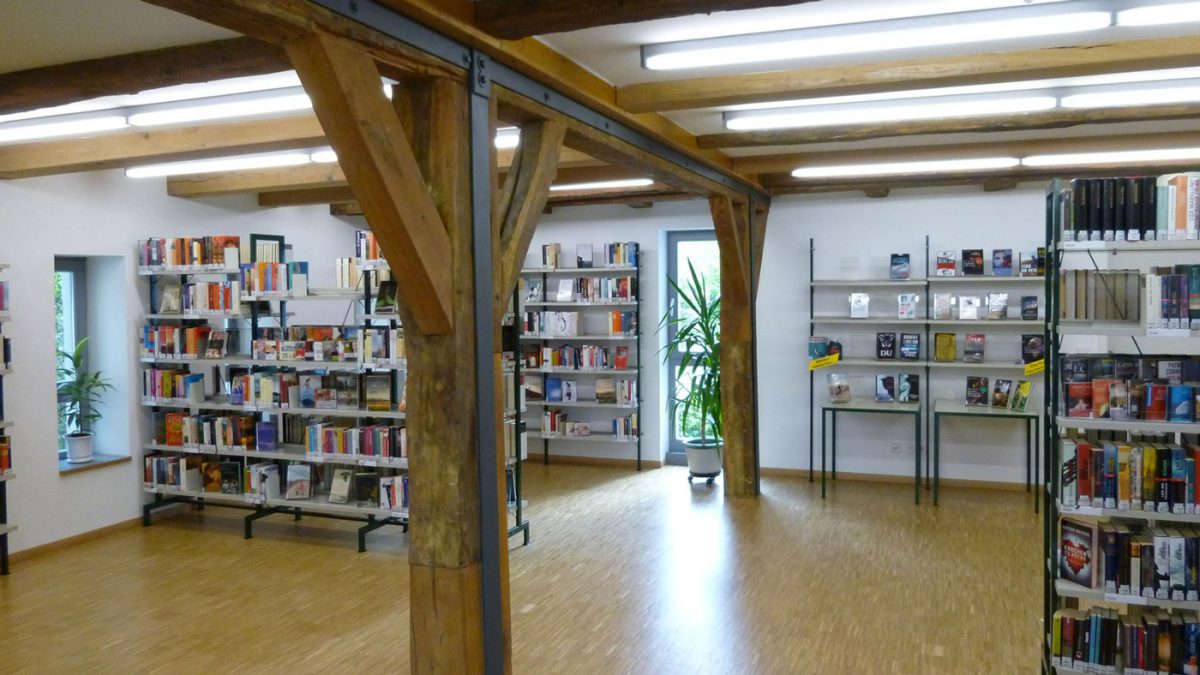 Büchersaal im Kulturhaus Süßen